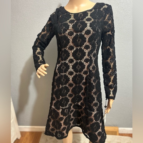 NWT 129.50 Adrianna Papell sheath cocktail dress size 6 - Picture 5 of 15